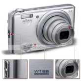 AIGO ™  Inteligência Anti-vibração Praça W168 Câmera Digital