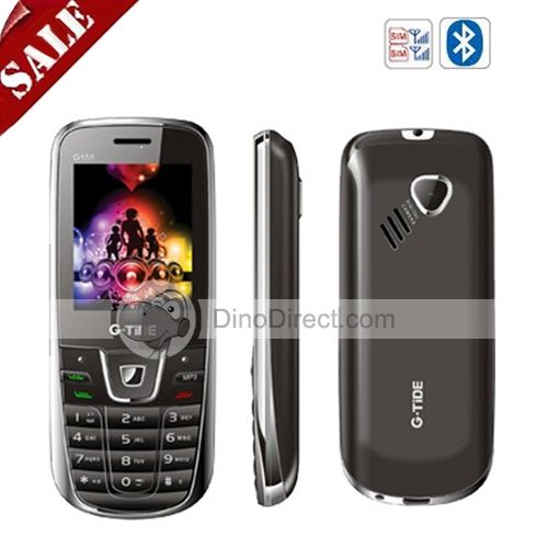 G-TiDE™ G155 Dual SIM Dual Standby 2.0 Inch QCIF FM MP3 MP4