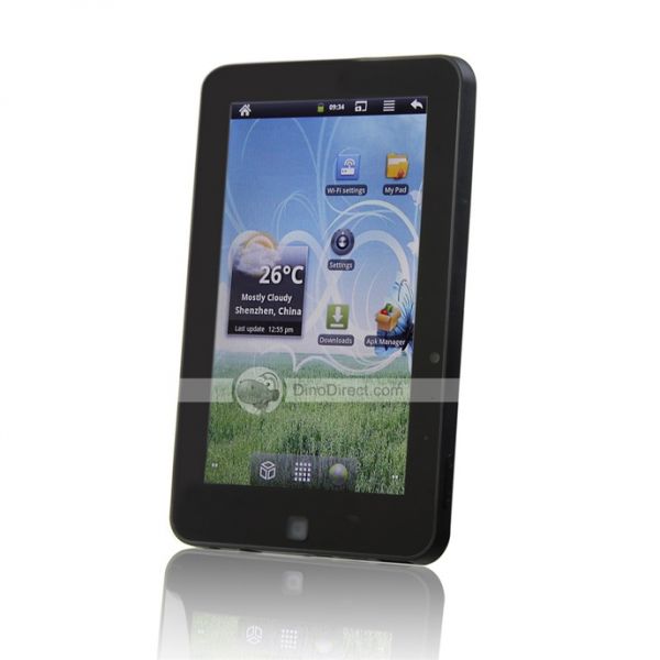 tablet Sinvigo® i7 7”Android 2.3 1GHz 4GB Wifi Flash 10.1 3D